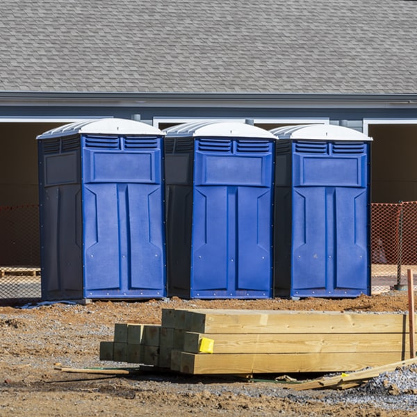 how often are the porta potties cleaned and serviced during a rental period in Rhinehart Louisiana